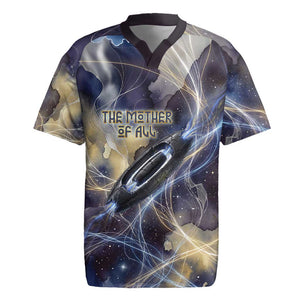 Neith Egyptian Rugby Jersey Goddess Mother of All Cosmic Threads