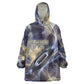 Neith Egyptian Wearable Blanket Hoodie Goddess Mother of All Cosmic Threads