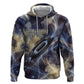 Neith Egyptian Zip Hoodie Goddess Mother of All Cosmic Threads