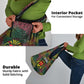 Togo Grocery Bag Red Lion Head Design and Traditional African Pattern
