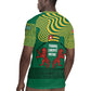 Togo Rugby Jersey - Red Twin Lions and Travail Liberté Patrie Slogan