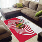 Lome Togo Area Rug - Sailboat and Sunset – Where the Sun Kisses the Sea