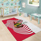 Lome Togo Area Rug - Sailboat and Sunset – Where the Sun Kisses the Sea