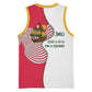 Lome Togo Basketball Jersey - Sailboat and Sunset – Where the Sun Kisses the Sea - African Pride