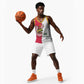 Lome Togo Basketball Jersey - Sailboat and Sunset – Where the Sun Kisses the Sea - African Pride