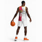 Lome Togo Basketball Jersey - Sailboat and Sunset – Where the Sun Kisses the Sea - African Pride