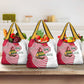 Lome Togo Grocery Bag - Sailboat and Sunset – Where the Sun Kisses the Sea