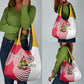 Lome Togo Grocery Bag - Sailboat and Sunset – Where the Sun Kisses the Sea
