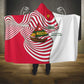 Lome Togo Hooded Blanket - Sailboat and Sunset – Where the Sun Kisses the Sea