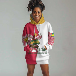 Lome Togo Hoodie Dress - Sailboat and Sunset – Where the Sun Kisses the Sea
