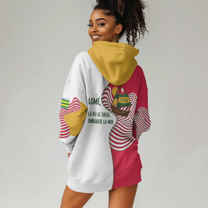Lome Togo Hoodie Dress - Sailboat and Sunset – Where the Sun Kisses the Sea