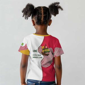 Lome Togo Kid T shirt - Sailboat and Sunset – Where the Sun Kisses the Sea
