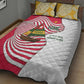 Lome Togo Quilt Bed Set - Sailboat and Sunset – Where the Sun Kisses the Sea