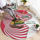 Lome Togo Round Carpet - Sailboat and Sunset – Where the Sun Kisses the Sea