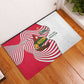 Lome Togo Rubber Doormat - Sailboat and Sunset – Where the Sun Kisses the Sea