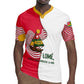 Lome Togo Rugby Jersey - Sailboat and Sunset – Where the Sun Kisses the Sea