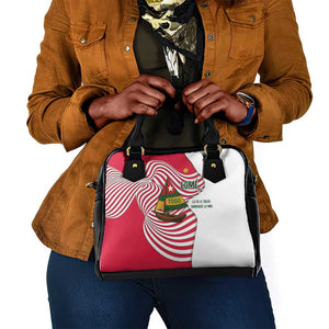 Lome Togo Shoulder Handbag - Sailboat and Sunset – Where the Sun Kisses the Sea