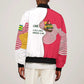 Lome Togo Sleeve Zip Bomber Jacket - Sailboat and Sunset – Where the Sun Kisses the Sea