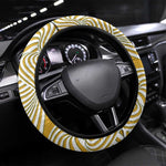 Lome Togo Steering Wheel Cover - Sailboat and Sunset – Where the Sun Kisses the Sea