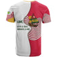 Lome Togo T shirt - Sailboat and Sunset – Where the Sun Kisses the Sea