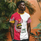 Lome Togo T shirt - Sailboat and Sunset – Where the Sun Kisses the Sea
