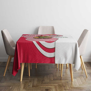 Lome Togo Tablecloth - Sailboat and Sunset – Where the Sun Kisses the Sea