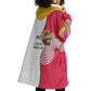 Lome Togo Wearable Blanket Hoodie - Sailboat and Sunset – Where the Sun Kisses the Sea