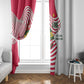 Lome Togo Window Curtain - Sailboat and Sunset – Where the Sun Kisses the Sea