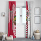 Lome Togo Window Curtain - Sailboat and Sunset – Where the Sun Kisses the Sea