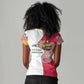 Lome Togo Women V-Neck T-Shirt - Sailboat and Sunset – Where the Sun Kisses the Sea