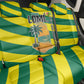 Lome Togo Sunset Back Car Seat Cover - Palm Trees and Ocean Embrace Design
