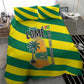 Lome Togo Sunset Bedding Set - Palm Trees and Ocean Embrace Design