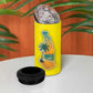 Lome Togo Sunset 4 in 1 Can Cooler Tumbler - Palm Trees and Ocean Embrace Design