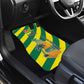 Lome Togo Sunset Car Mats - Palm Trees and Ocean Embrace Design