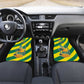 Lome Togo Sunset Car Mats - Palm Trees and Ocean Embrace Design