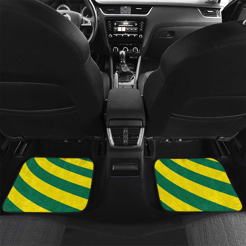 Lome Togo Sunset Car Mats - Palm Trees and Ocean Embrace Design