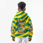 Lome Togo Sunset Kid Hoodie - Palm Trees and Ocean Embrace Design