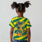 Lome Togo Sunset Kid T shirt - Palm Trees and Ocean Embrace Design