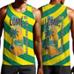 Lome Togo Sunset Men Tank Top - Palm Trees and Ocean Embrace Design