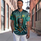Togo Futuristic Afrocentric Woman Baseball Jersey with Flag and Stars Design