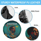 Togo Futuristic Afrocentric Woman Spare Tire Cover with Flag and Stars Design
