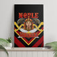 Noble Shriners Canvas Wall Art Masonic Egyptian Pharaoh Scimitar Emblem