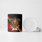 Noble Shriners Ceramic Mug Masonic Egyptian Pharaoh Scimitar Emblem