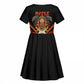 Noble Shriners Kid Short Sleeve Dress Masonic Egyptian Pharaoh Scimitar Emblem