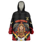 Noble Shriners Kid Wearable Blanket Hoodie Masonic Egyptian Pharaoh Scimitar Emblem