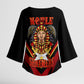 Noble Shriners Kimono Sleeve Blouse Masonic Egyptian Pharaoh Scimitar Emblem
