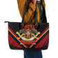 Noble Shriners Leather Tote Bag Masonic Egyptian Pharaoh Scimitar Emblem