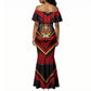 Noble Shriners Mermaid Dress Masonic Egyptian Pharaoh Scimitar Emblem
