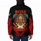 Noble Shriners Padded Jacket Masonic Egyptian Pharaoh Scimitar Emblem