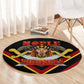 Noble Shriners Round Carpet Masonic Egyptian Pharaoh Scimitar Emblem